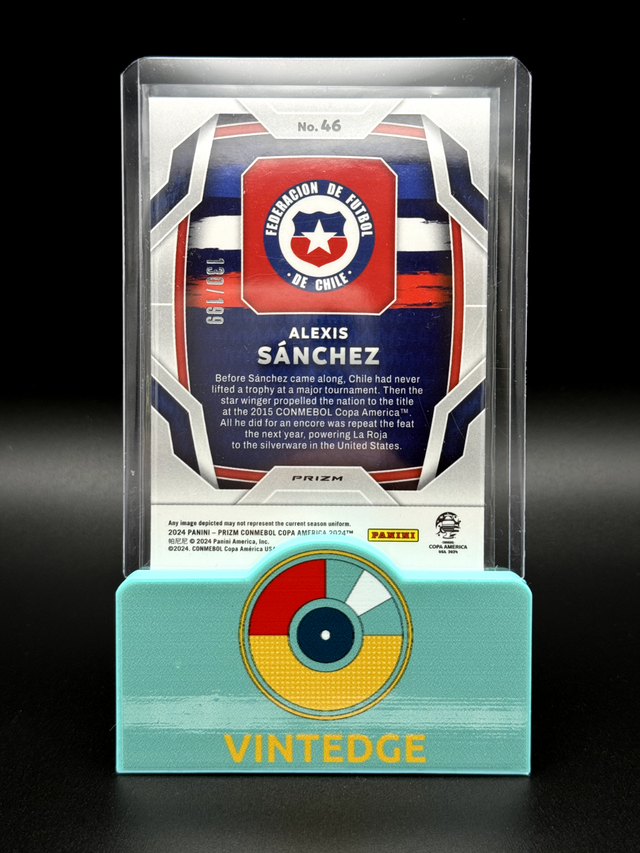 Panini Copa America 2023-24 - Alexis Sanchez - Chile - Red /199