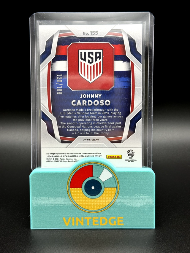 Panini Copa America 2023-24 - Johnny Cardoso - USA - Red /199