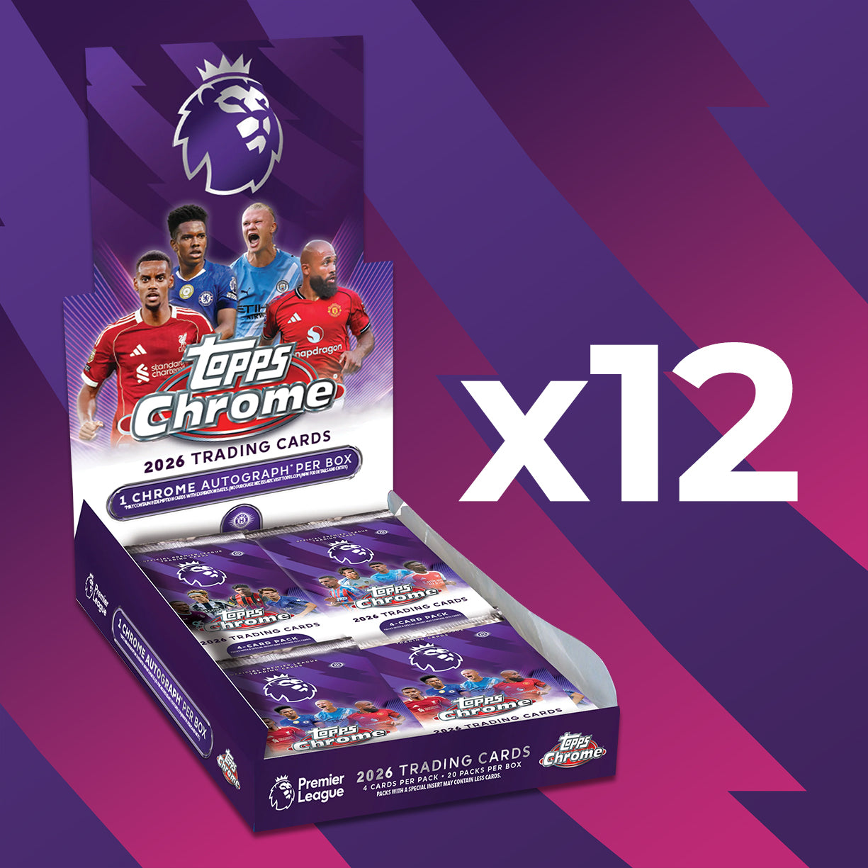 FULL CASE BREAK - Topps Chrome® Premier League 2026