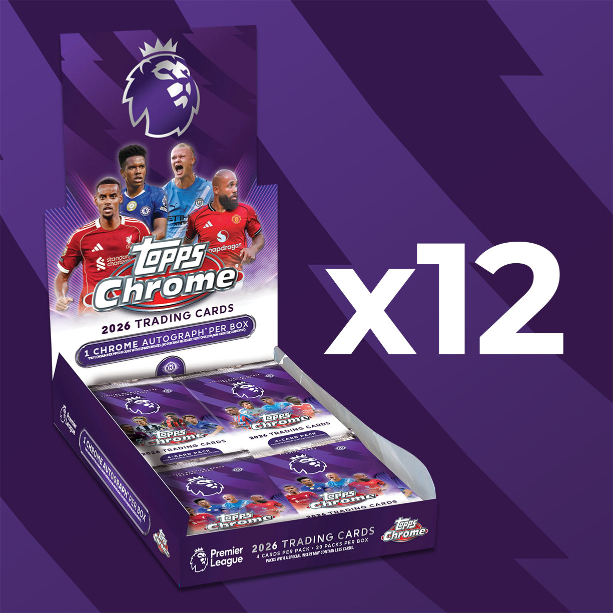 FULL CASE BREAK - Topps Chrome® Premier League 2026